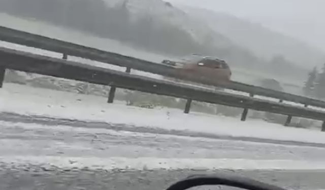 Ankara'da Dolu Etkili Oldu