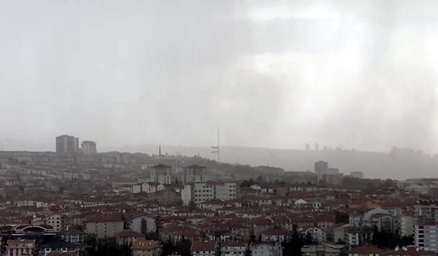 Ankara'da Sağanak Etkili Oldu