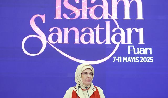 Emine Erdoğan, Uluslararası İslam Sanatları Fuarı'na Katıldı