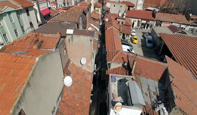 Edirne'nin en dar tarihi çarşısında, restorasyon çalışması başlıyor
