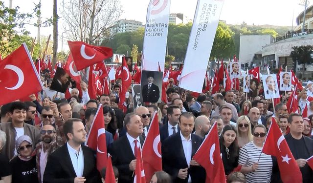 Gençlerle Mustafa Kemal Yürüyüşü'ne Binlerce Kişi Katıldı