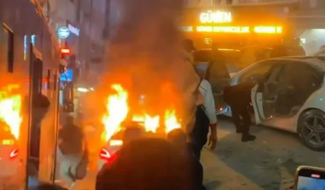 İstanbul'da Şampiyonluk Kutlamasında Yangın Faciası! Bir Anda Alevler İçinde Kaldı