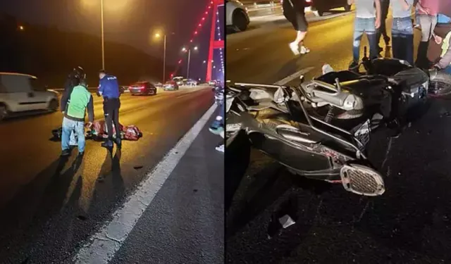 Biten Benzin Sonu Oldu! FSM Köprüsü'nde Feci Kaza: Ölü ve Yaralılar Var