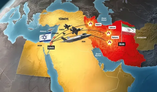 İsrail-İran gerilimi Türkiye sınırına dayandı: Sadece 32 Km uzaklıkta...
