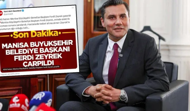 Skandal Paylaşımları Mide Bulandırmıştı! Manisa Büyükşehir Belediyesi'nden Yeni Akit'e Suç Duyurusu