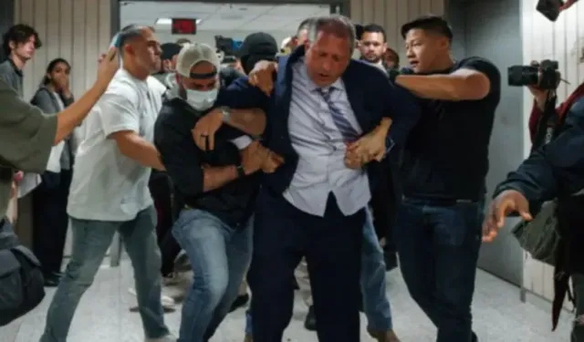 ABD'de tepki çeken görüntü: New York belediye başkan adayı yaka paça gözaltına alındı!