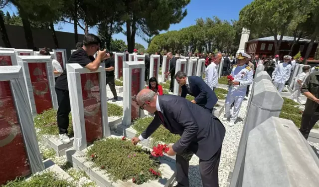 Çanakkale Şehitler Abidesi'nde 15 Temmuz şehitleri anıldı