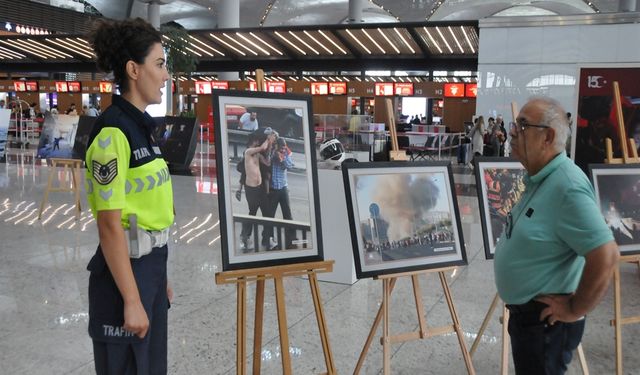 İstanbul Havalimanı’nda 15 Temmuz sergisi