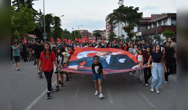 Kırıkkale'de 15 Temmuz yürüyüşü düzenlendi