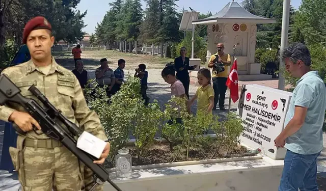 Şehadetinin 9’uncu yılında Ömer Halisdemir’in kabrine ziyaretçi akını