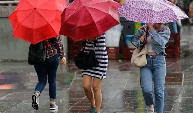 Ankara ve Çevre İllere Kuvvetli Sağanak Uyarısı
