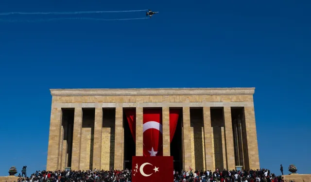 Anıtkabir Üzerinde SOLOTÜRK Gösterisi, Cumhuriyetin 102. Yılı