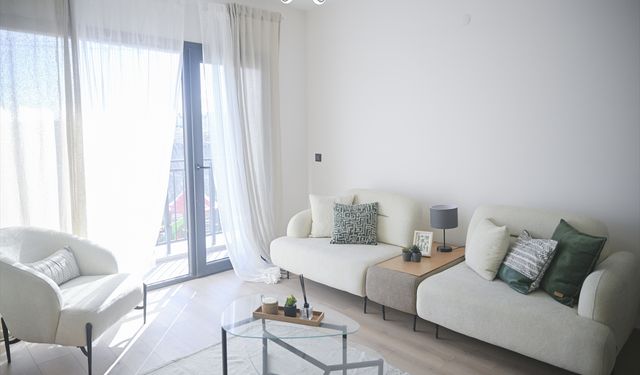 Yüzyılın Konut Projesi'nde Ankara'daki örnek konutlar görüntülendi