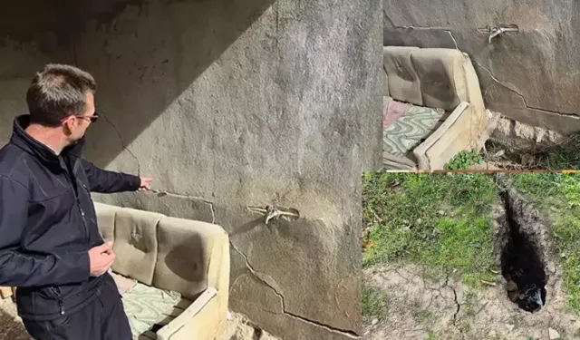 Isparta'da Korku: Toprak Yarılıyor, Binaların Duvarları Çatladı