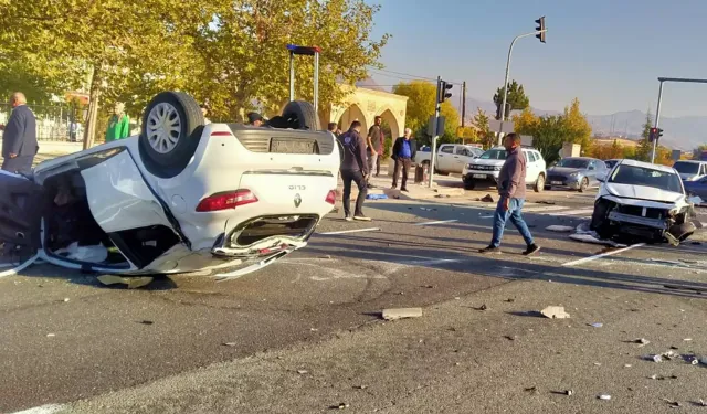 Malatya’da Korkutan Kaza: 2 Yaralı Var