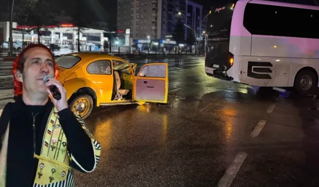 Kıraç'ın Ekibi Büyük Korku Atlattı! Uşak'ta Ekip Otobüsü Kaza Yaptı