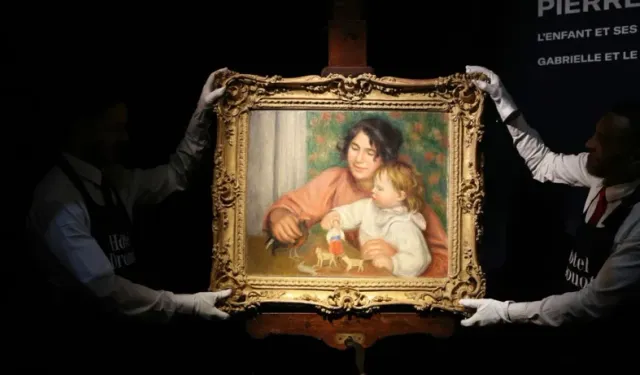 Fransız Ressamın Tablosu Rekor Ücretle 1,8 Milyon Euroya Satıldı