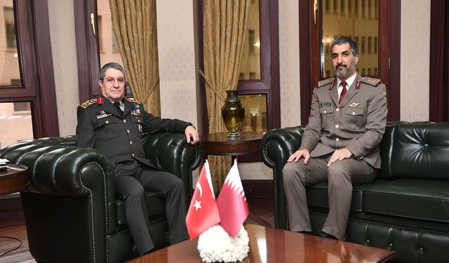 Genelkurmay Başkanı Bayraktaroğlu, Katar Komutanını Kabul Etti