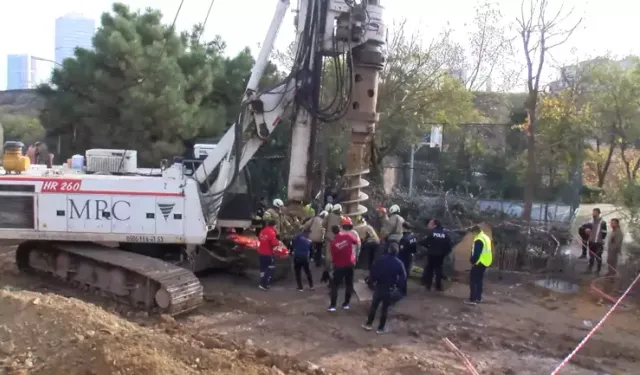 İstanbul Kadıköy'de İnşaatta Korku Dolu Anlar; İşçi Yaralandı