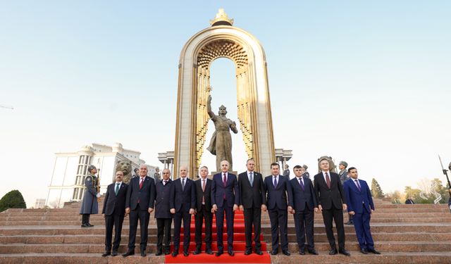 TBMM Başkanı Duşanbe’de Resmî Temaslara Başladı