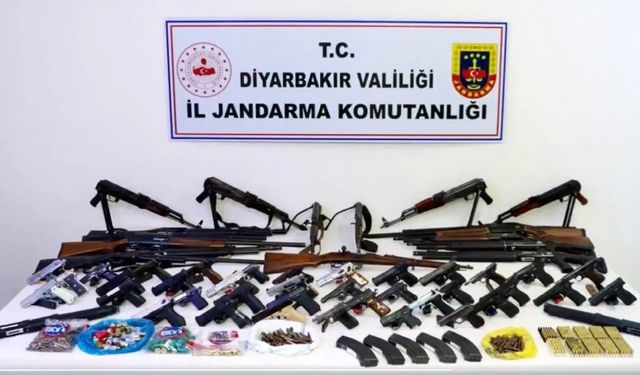 6 İlde Silah Kaçakçılarına Operasyon: 119 Kişi Gözaltında