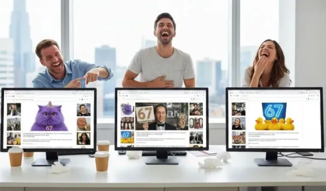 Google’a “67” yazınca neden sallanıyor? Sosyal medyada gündem oldu