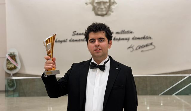 Akordiyon Çalan Otizmli Çağrıhan, Dünya 3’üncüsü Oldu