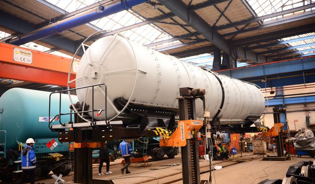 9 Zacens Tipi Sarnıç Vagonu Milli Savunma Bakanlığı’na Teslim Edildi