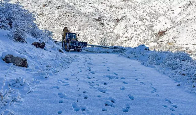 Batman’da 112 Köy Yolu Kar Ve Heyelan Sebebiyle Kapalı