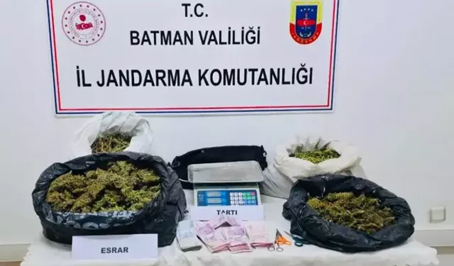 Batman'da  Yasaklı Madde : 1 tutuklama