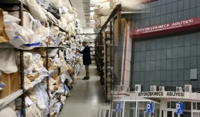 Büyükçekmece Adliyesi'nde akılalmaz olay! Milyonlarca liralık altınla yurt dışına kaçtı