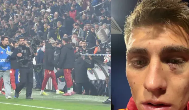 Derbi Maçında Çakmak Atan Taraftar Polis Tarafından Gözaltına Alındı