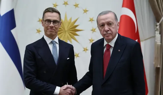 Cumhurbaşkanı Erdoğan, Finlandiya Cumhurbaşkanı ile görüştü