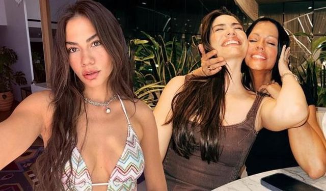 Demet Özdemir ve ablasından Katar paylaşımları... Pozlarına beğeni yağdı