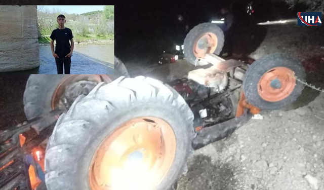 Devrilen Traktör Can Aldı: Emre Hayatını Kaybetti