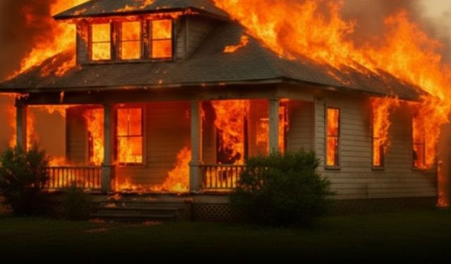 Hamam Böceği Uğruna Evi Havaya Uçurdu