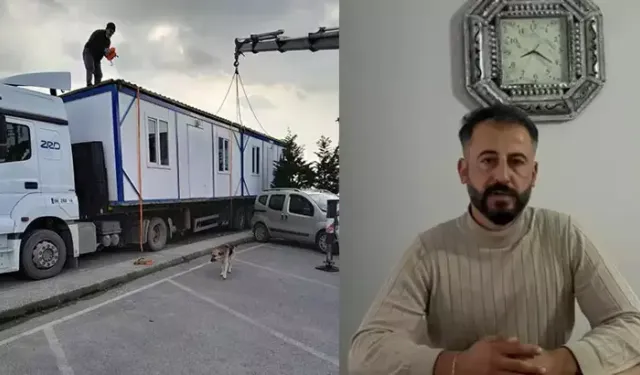 Depremde İşçiye Verilen Konteyner İçin İcra Takibi Başladı