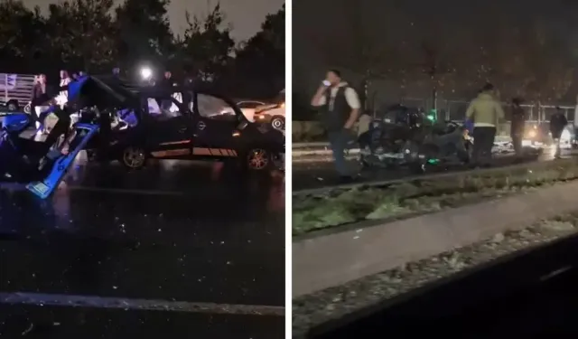 Başakşehir’de Zincirleme Kazada 2 Kişi Hayatını Kaybetti, 6 Kişi Yaralandı