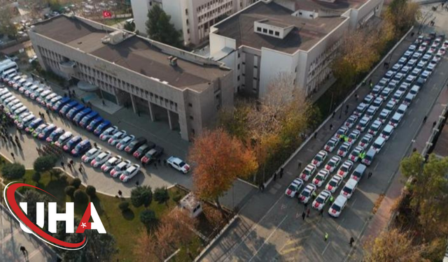 Batman’da Emniyet Ve Jandarmaya 151 Araç Teslim Edildi