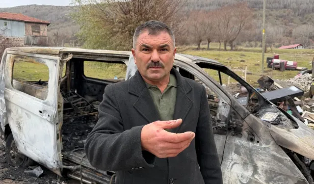 4 Aracı Yakılan Muhtar: Eve Sıçrasaydı Facia Olacaktı
