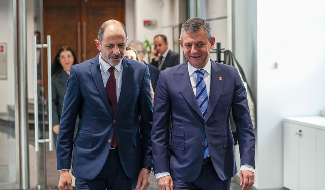 Özel, KKTC Halkın Partisi Genel Başkanı Özersay İle Görüştü