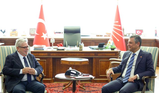 Özgür Özel, AP Raportörü Amor İle Görüşme Gerçekleştirdi