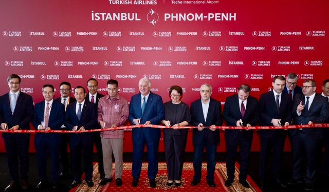 THY, Kamboçya’ya Direkt Seferleri Başlattı