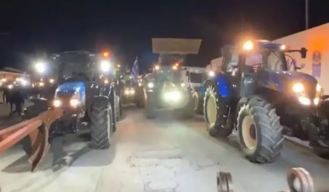 Yunan Çiftçilerden Sınırda Eylem: Kapılarda Aksama Yaşanıyor