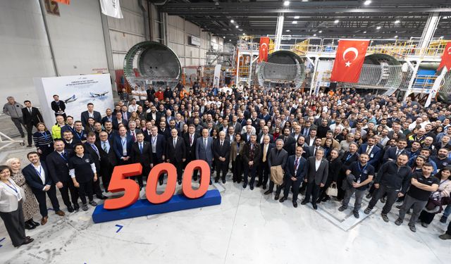 TUSAŞ, Airbus'a 500'üncü Gövde Teslimatını Gerçekleştirdi