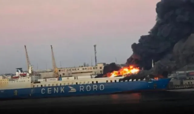 Ukrayna seferi yapan Türk gemisini Rus füzesi vurdu