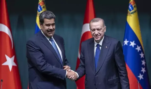 Cumhurbaşkanı Erdoğan, Venezuela Lideri Maduro İle Görüştü