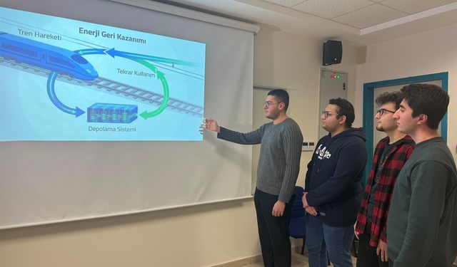 Hacettepeli Öğrenciler, Hareketli Treni Şarj Eden Sistem Tasarladı