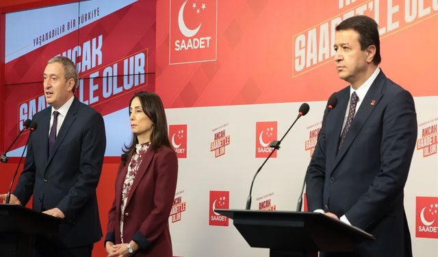 DEM Parti Heyeti, Saadet Partisi Lideri Arıkan ile Bir Araya Geldi
