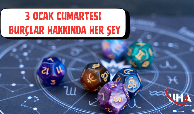 3 Ocak Günlük Burç Yorumları